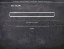 Tablet Screenshot of novasun.info